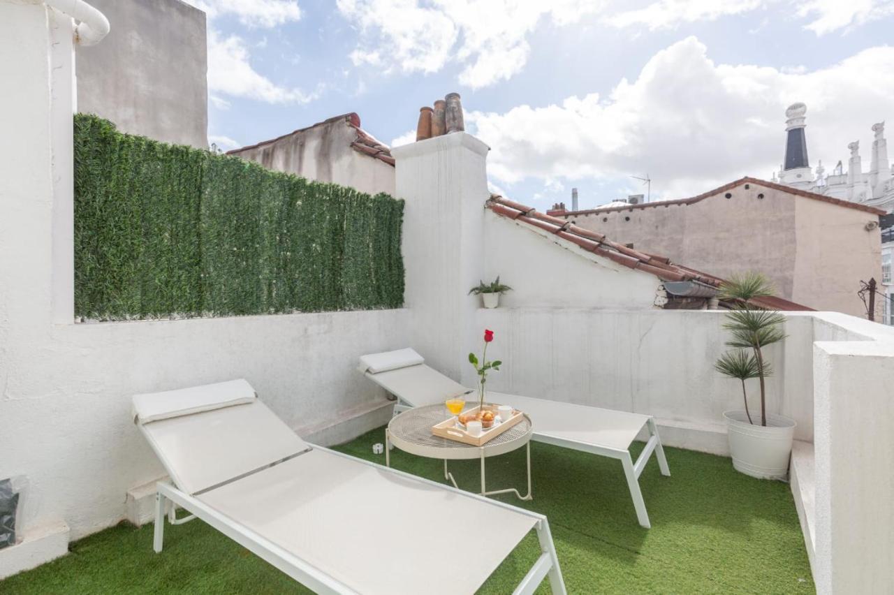Apartamento Atico Las Letras - Alojamiento De Temporada Madrid Bagian luar foto